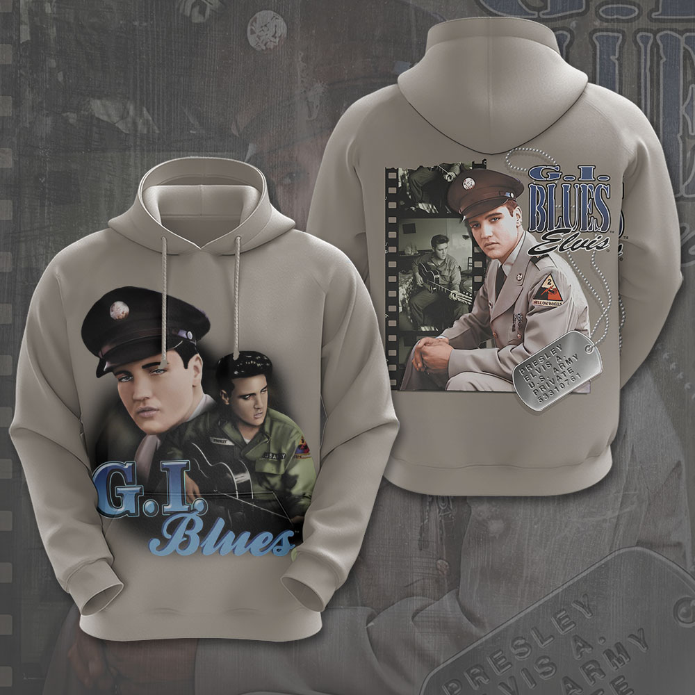 Elvis Presley Vintage Cultural Impachoodie