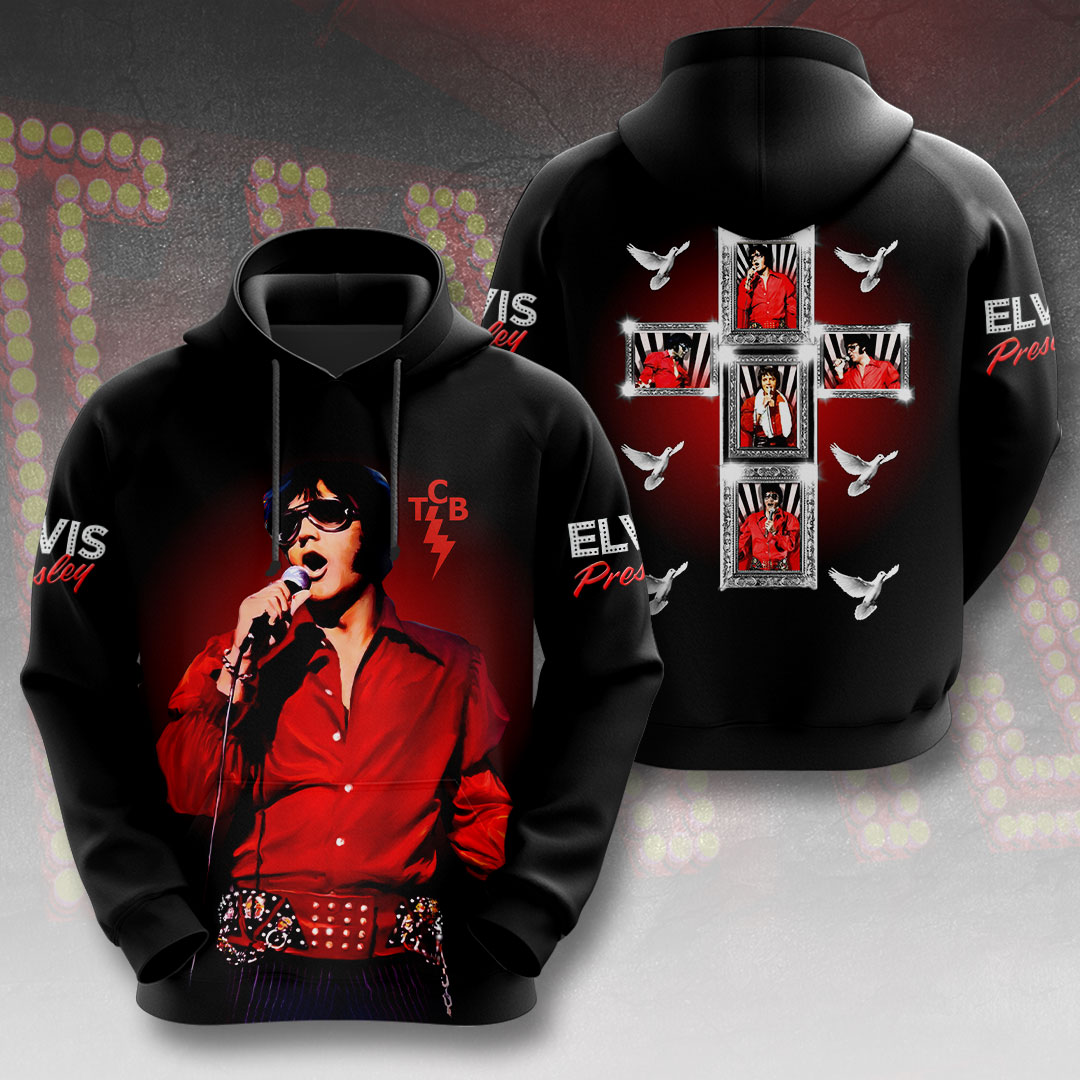 Elvis Presley 1935-1977 Rockabilly Hoodie
