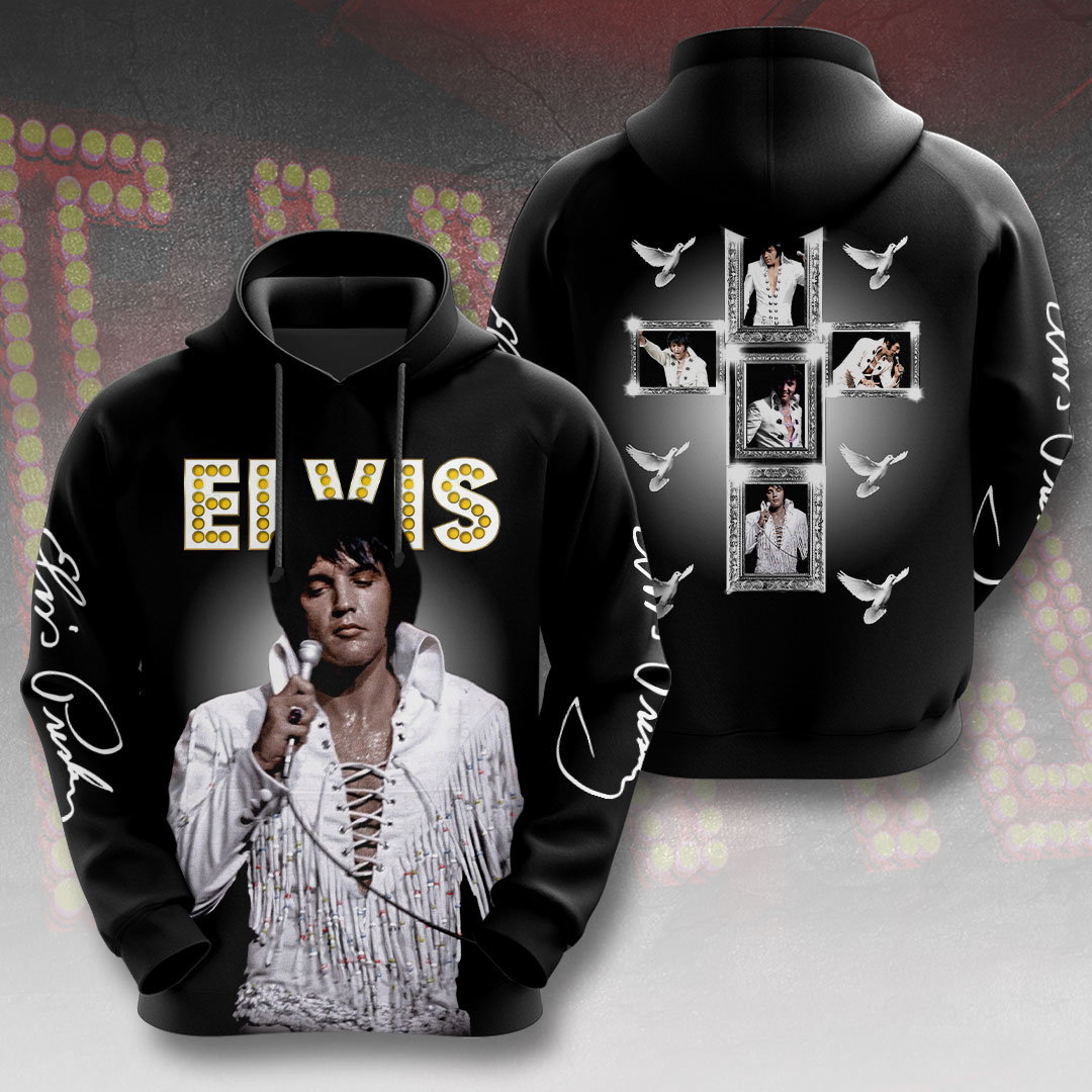Elvis Presley 1935-1977 Studio Portraits Hoodie
