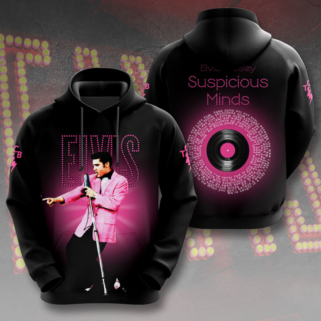 Elvis Presley 1935-1977 Hollywood Hoodie