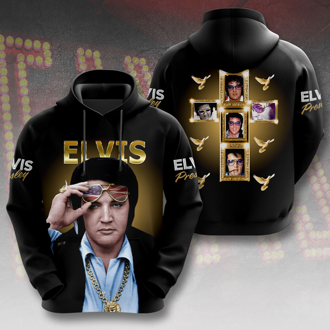 Elvis Presley 1935-1977 Melancholy Blues Hoodie