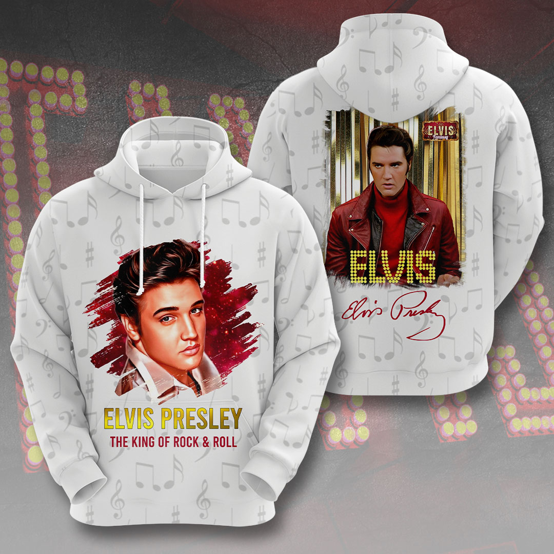 Elvis Presley 1935-1977 Hound Dog Hoodie