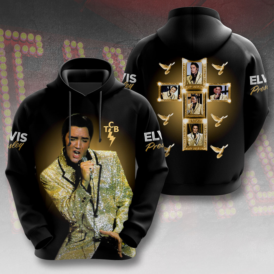 Elvis Presley 1935-1977 All Shook Up Hoodie