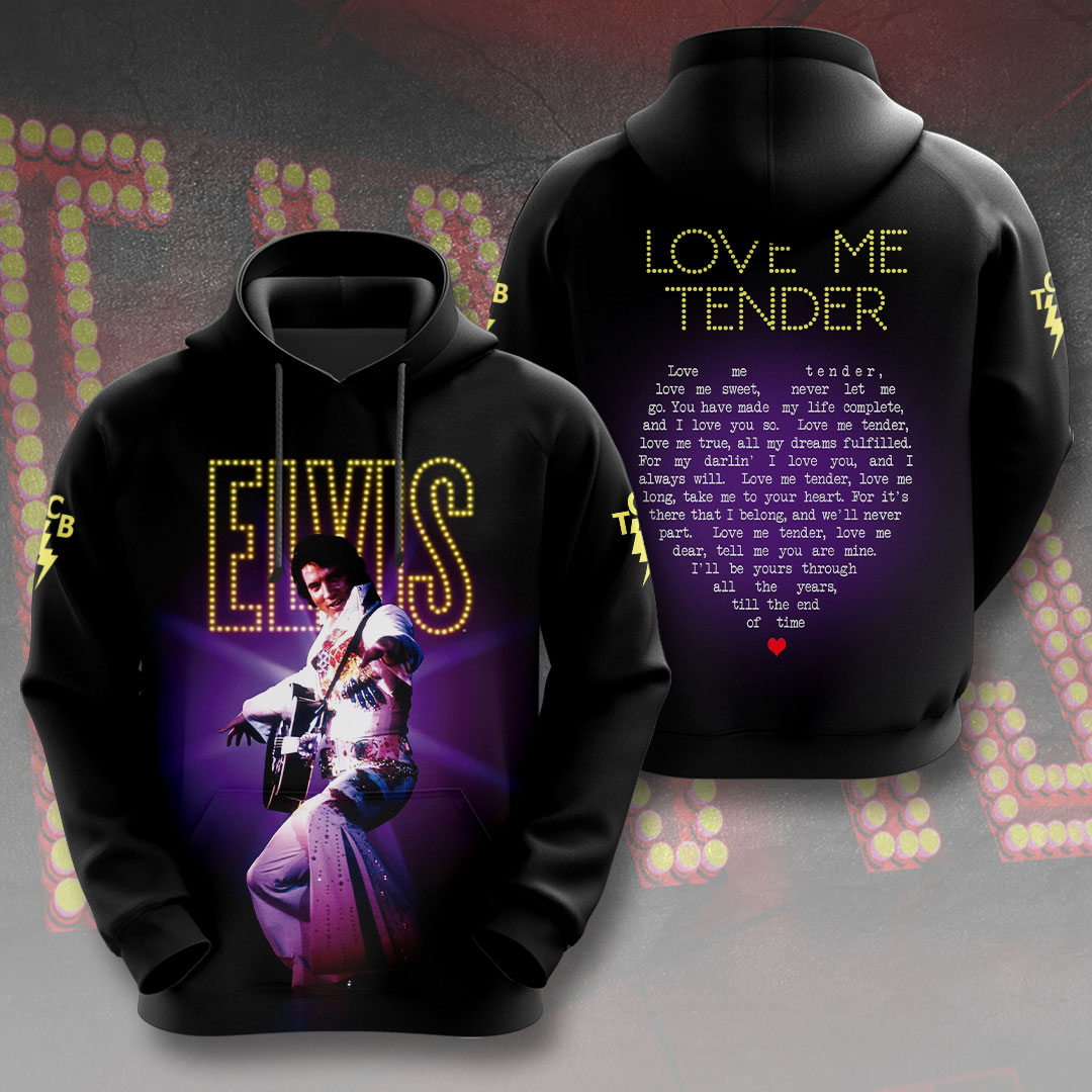 Elvis Presley 1935-1977 Elvis Costello Hoodie