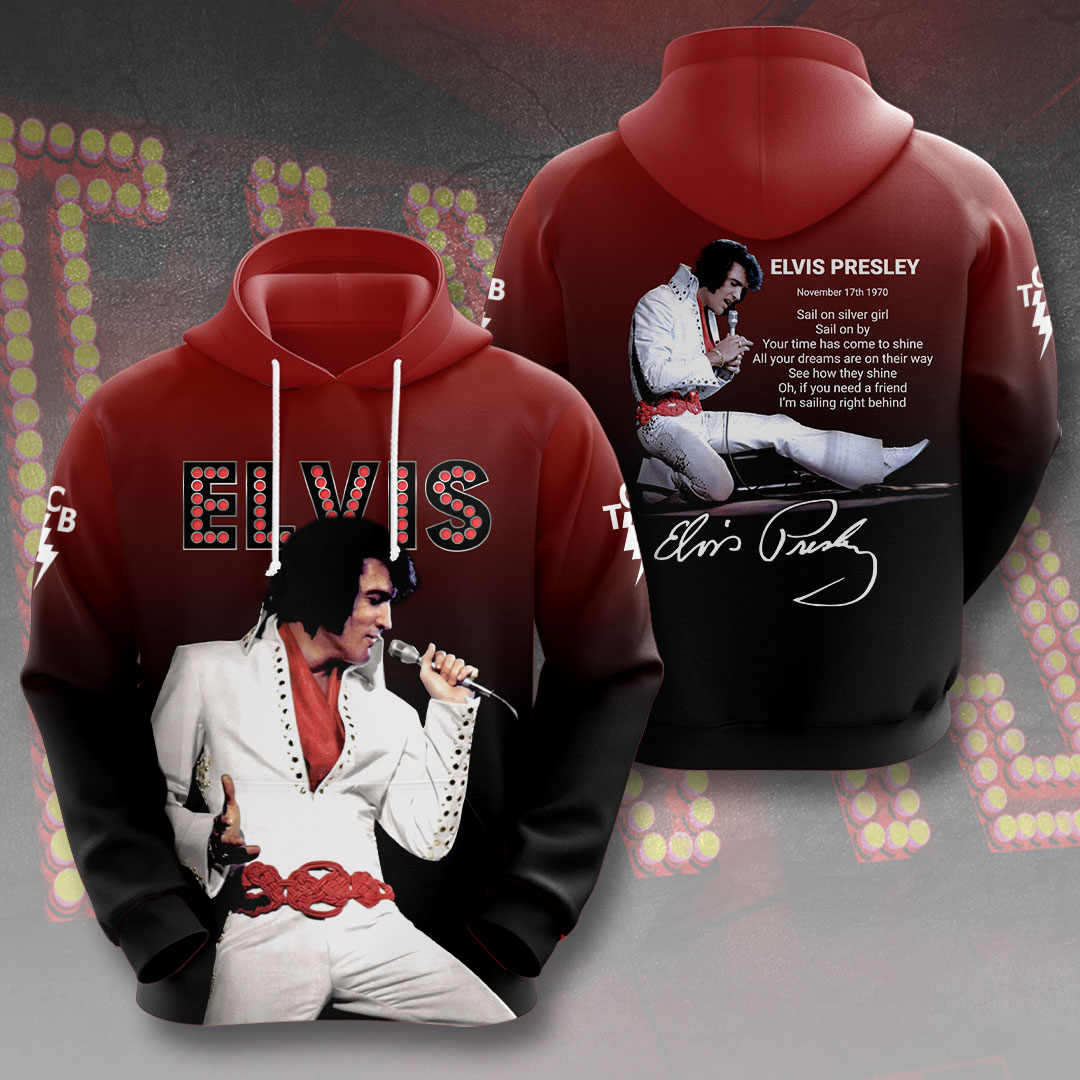 Elvis Presley 1935-1977 Memphis Mafia Hoodie