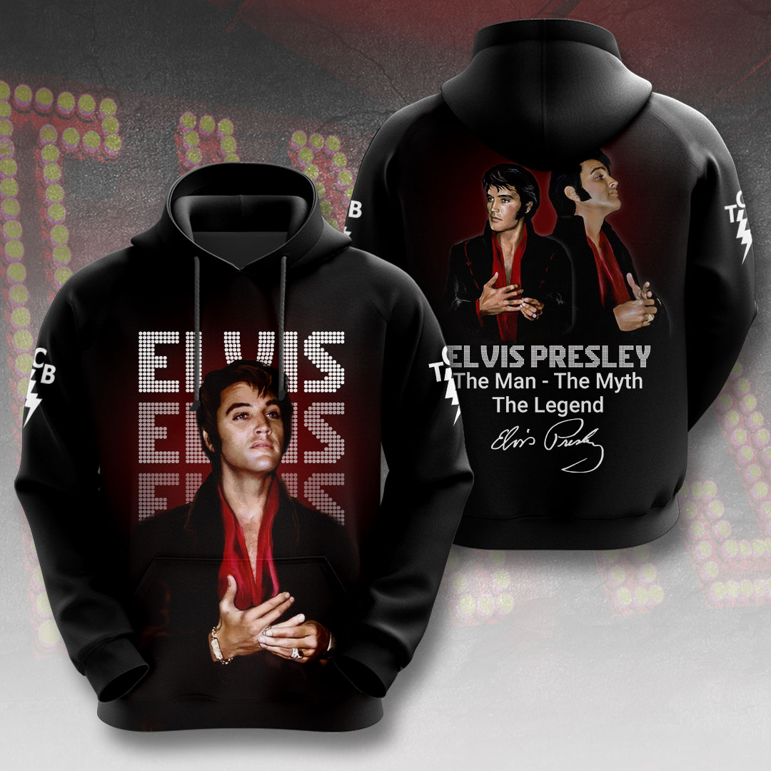 Elvis Presley 1935-1977 Golden Globes Hoodie
