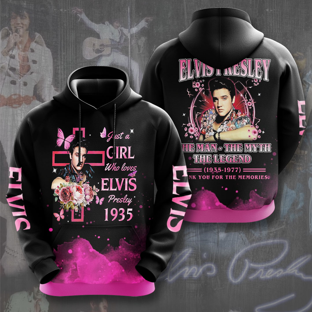 Elvis Presley 1935-1977 Mike Stoller Hoodie