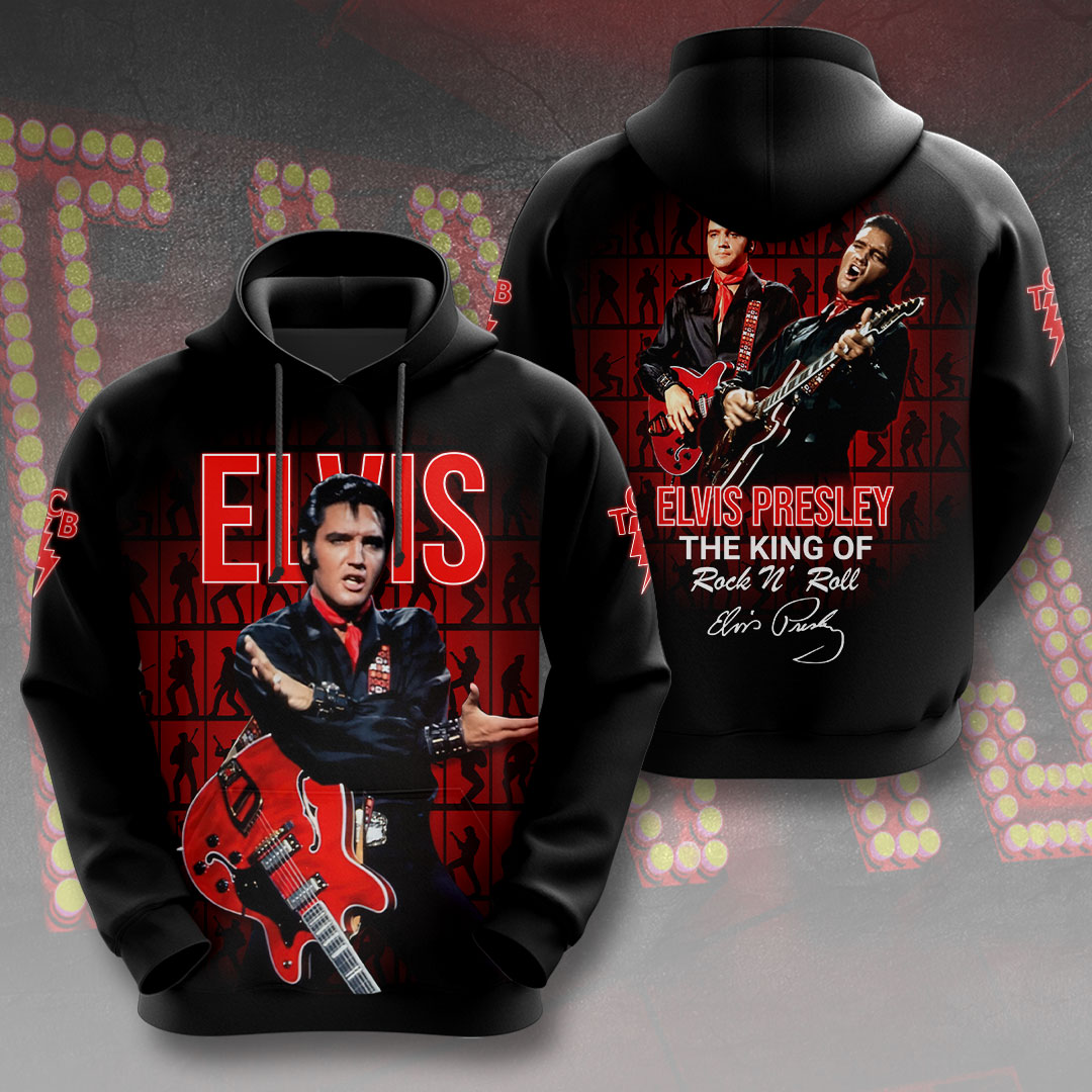 Elvis Presley 1935-1977 Bill Black Hoodie