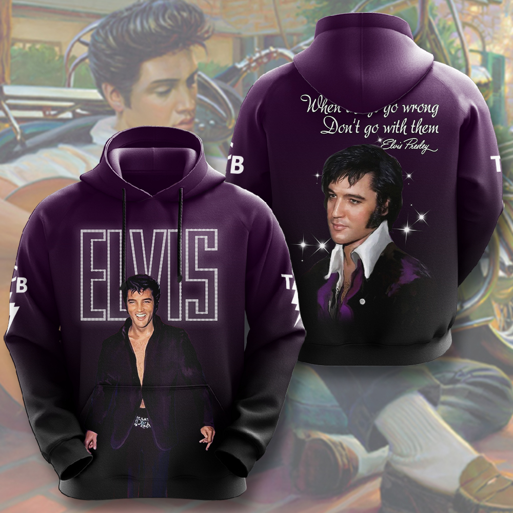 Elvis Presley 1935-1977 Rock 'N' Roll Hall Of Fame Hoodie