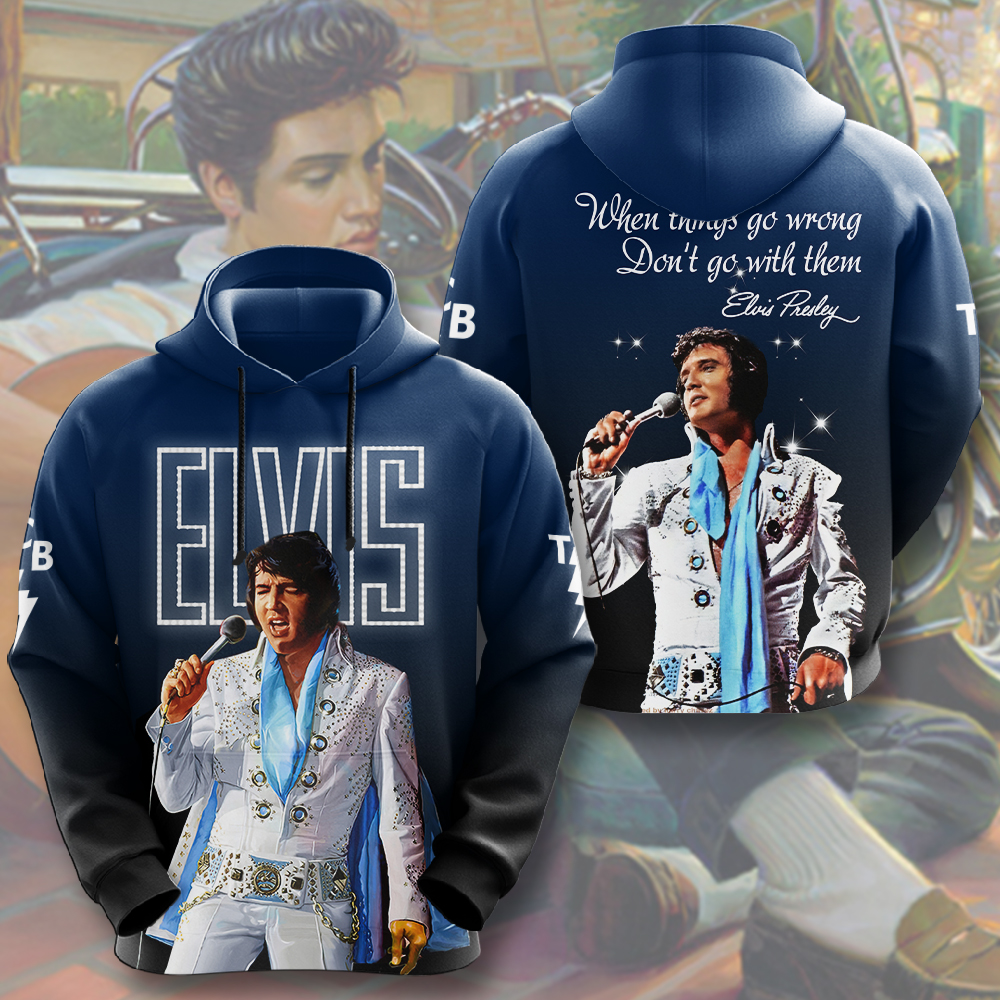 Elvis Presley 1935-1977 Graceland Tours Hoodie