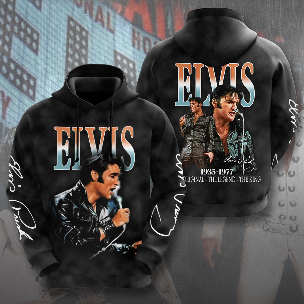 Elvis Presley 1935-1977 Sgt. Pepper Parody Hoodie