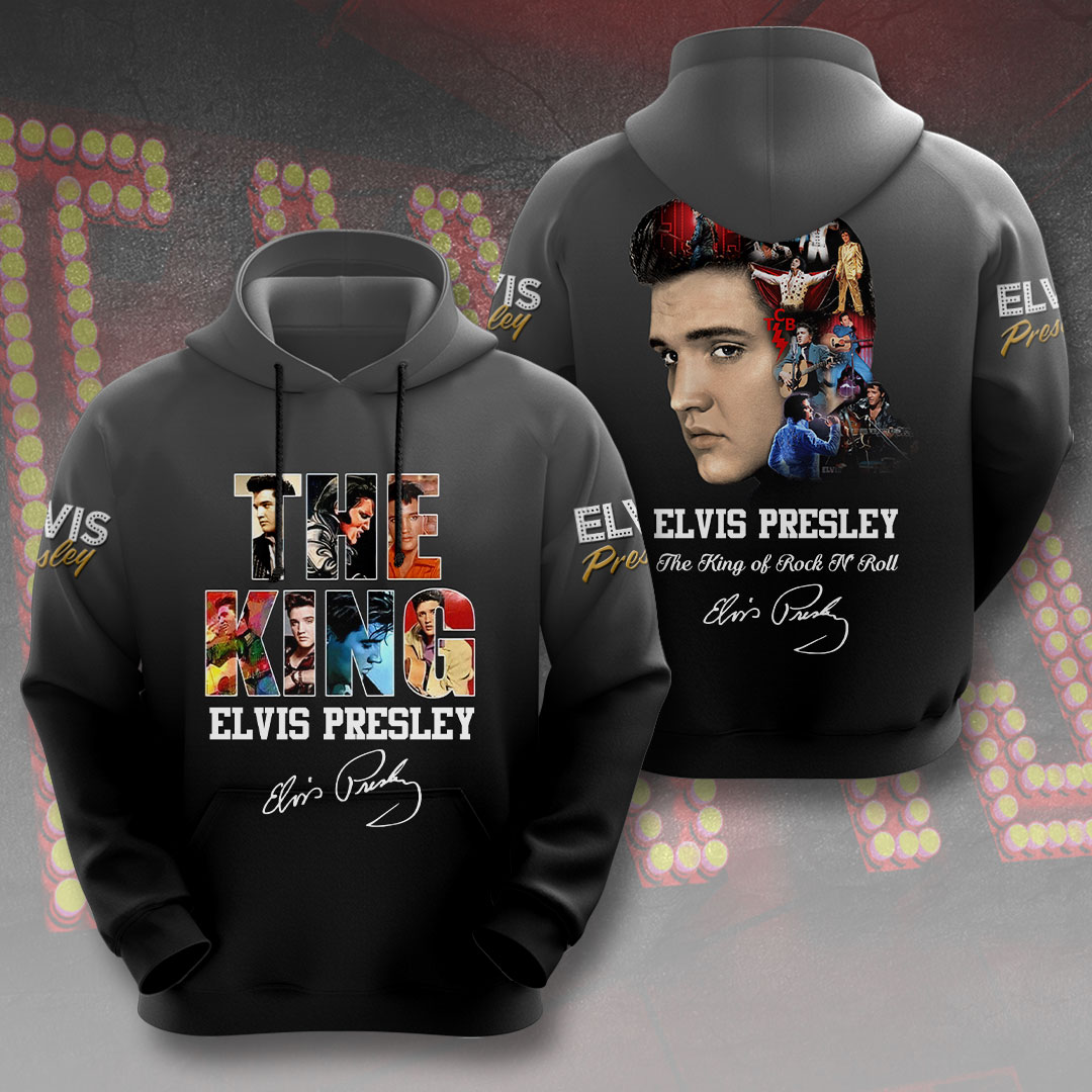 Elvis Presley 1935-1977 Military Service Hoodie