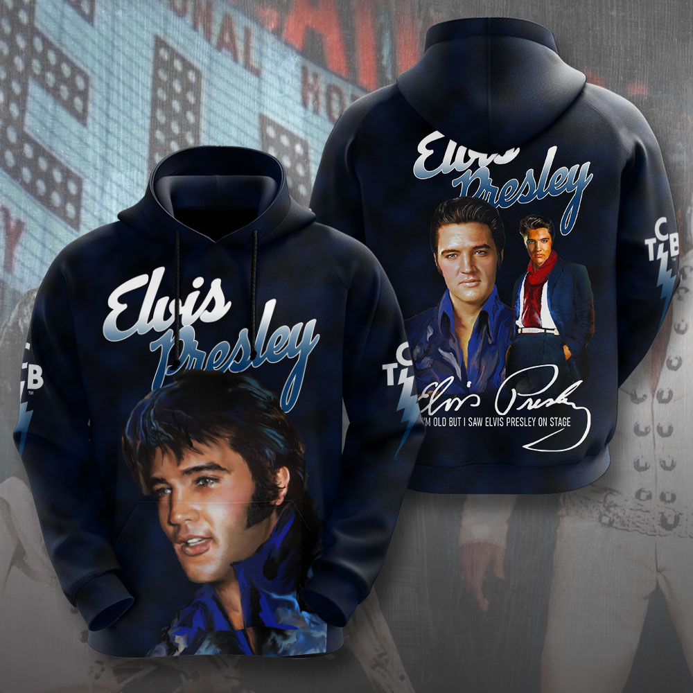 Elvis Presley 1935-1977 Singles Hoodie