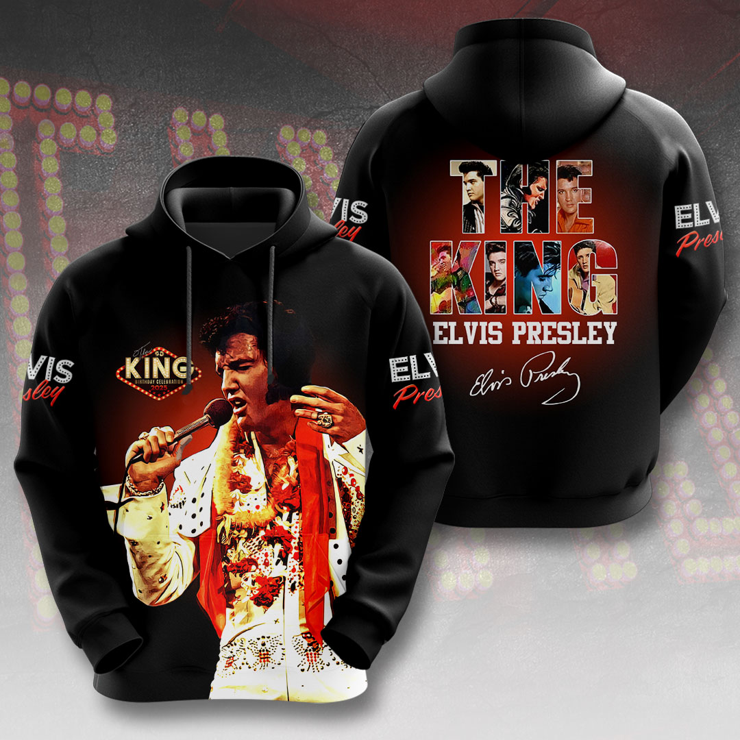 Elvis Presley 1935-1977 Recording Studio Hoodie