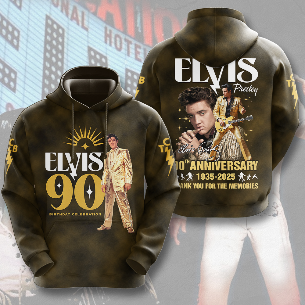 Elvis Presley 1935-1977 Idol Hoodie
