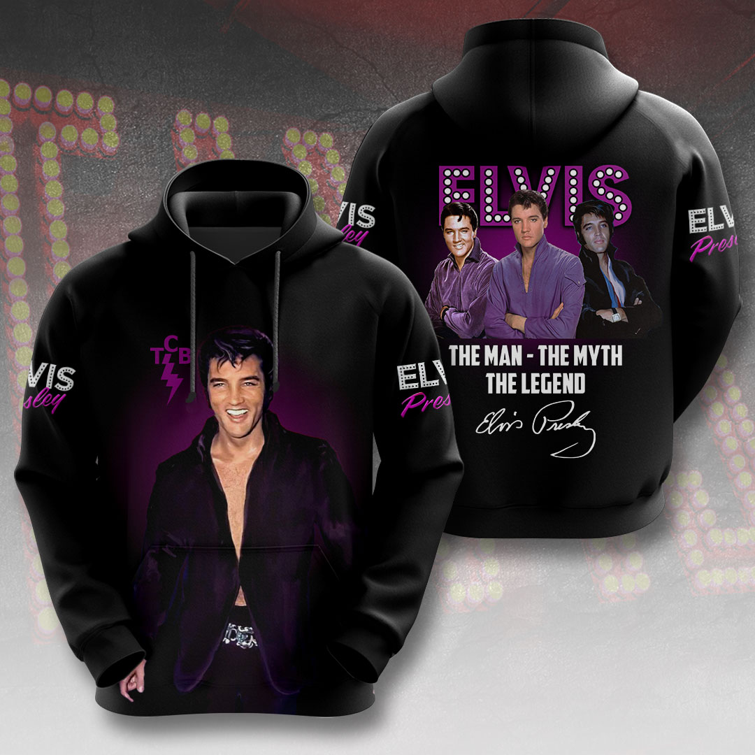 Elvis Presley 1935-1977 Hip Movements Hoodie
