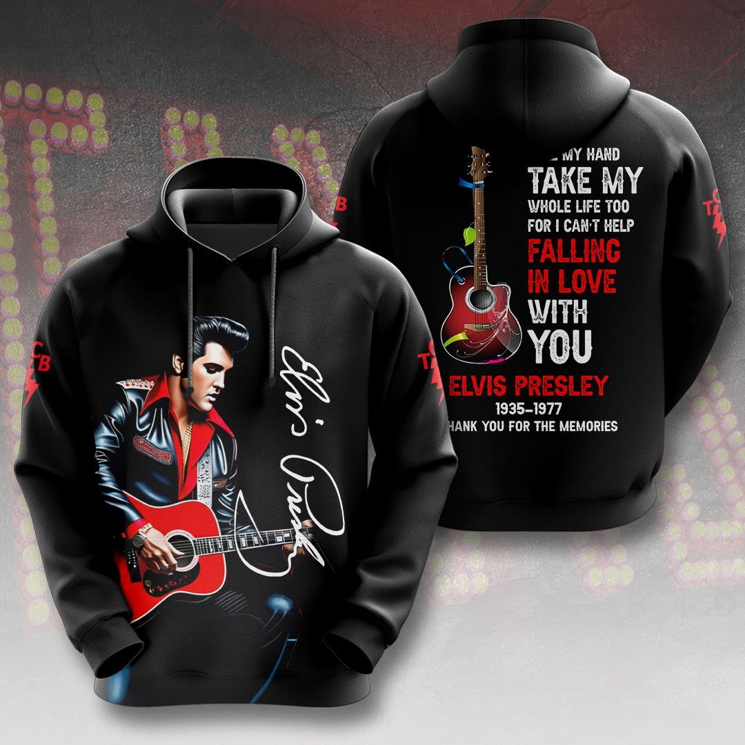 Elvis Presley 1935-1977 Campy 1960S Films Hoodie