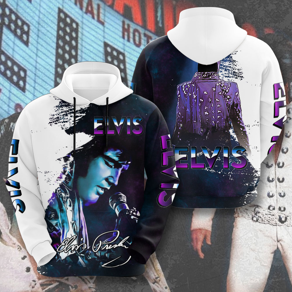 Elvis Presley 1935-1977 Sideburns Hoodie