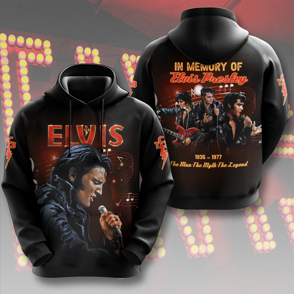 Elvis Presley 1935-1977 1969 Aloha Concerhoodie