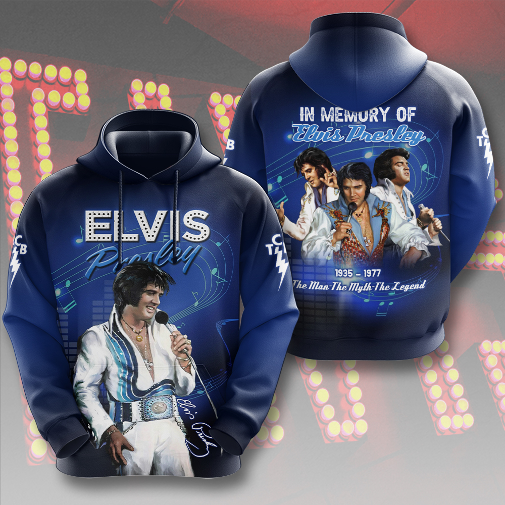 Elvis Presley 1935-1977 1970S Tour Hoodie