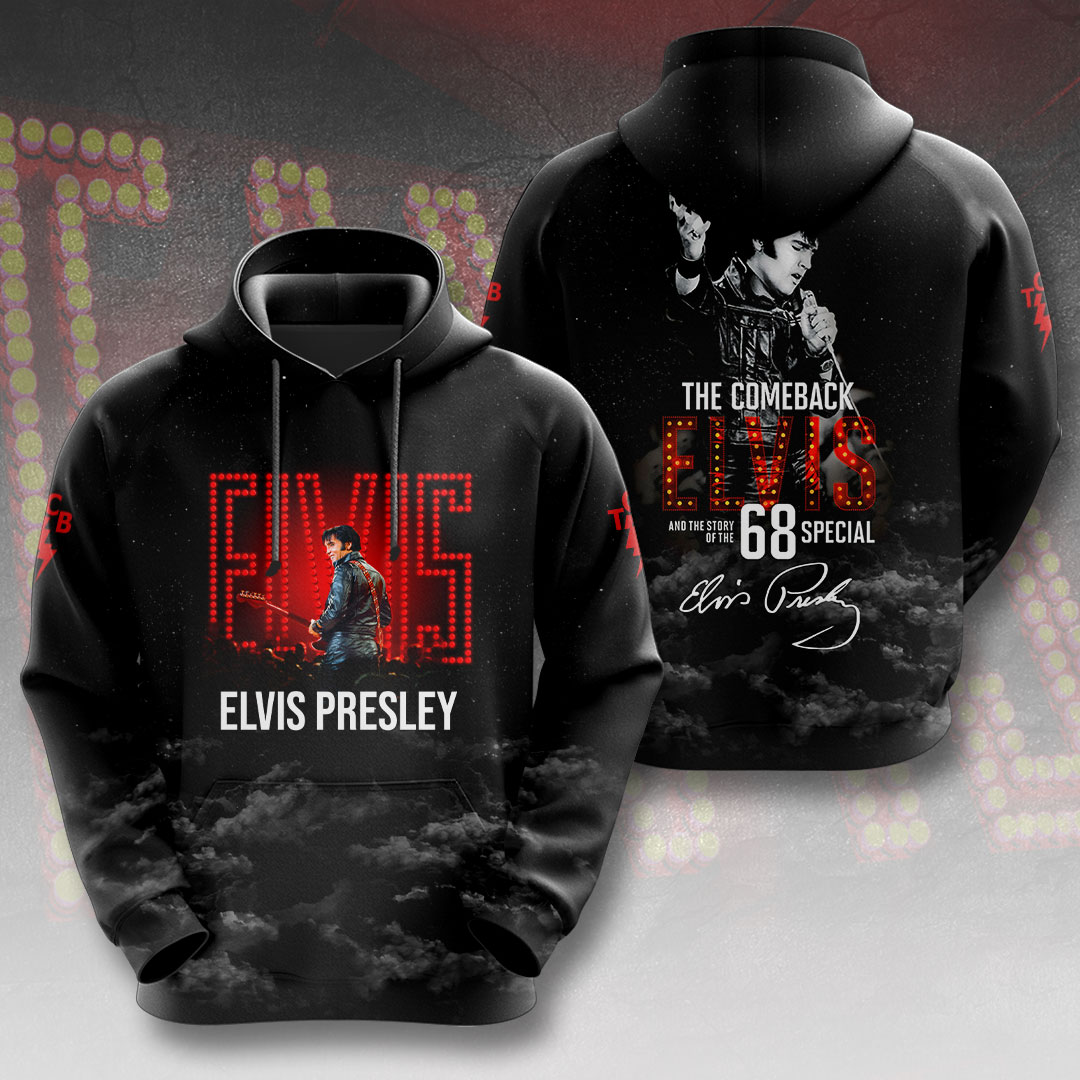 Elvis Presley Retro Gospel Hoodie