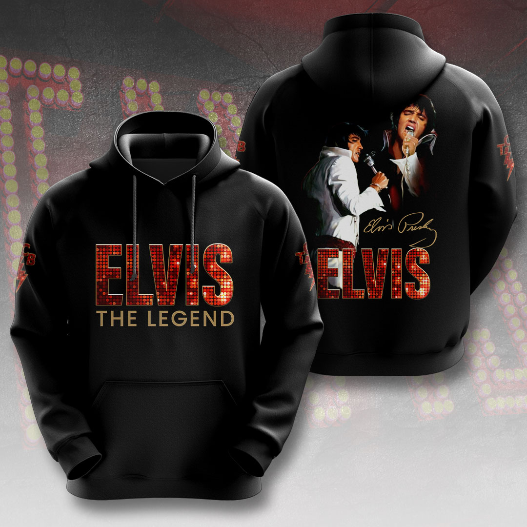 Elvis Presley Retro Viva Las Vegas Hoodie