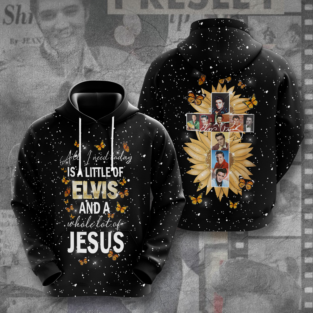 Elvis Presley Retro Jailhouse Rock Hoodie