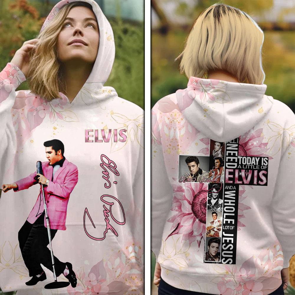 Elvis Presley Retro Movie Star Hoodie