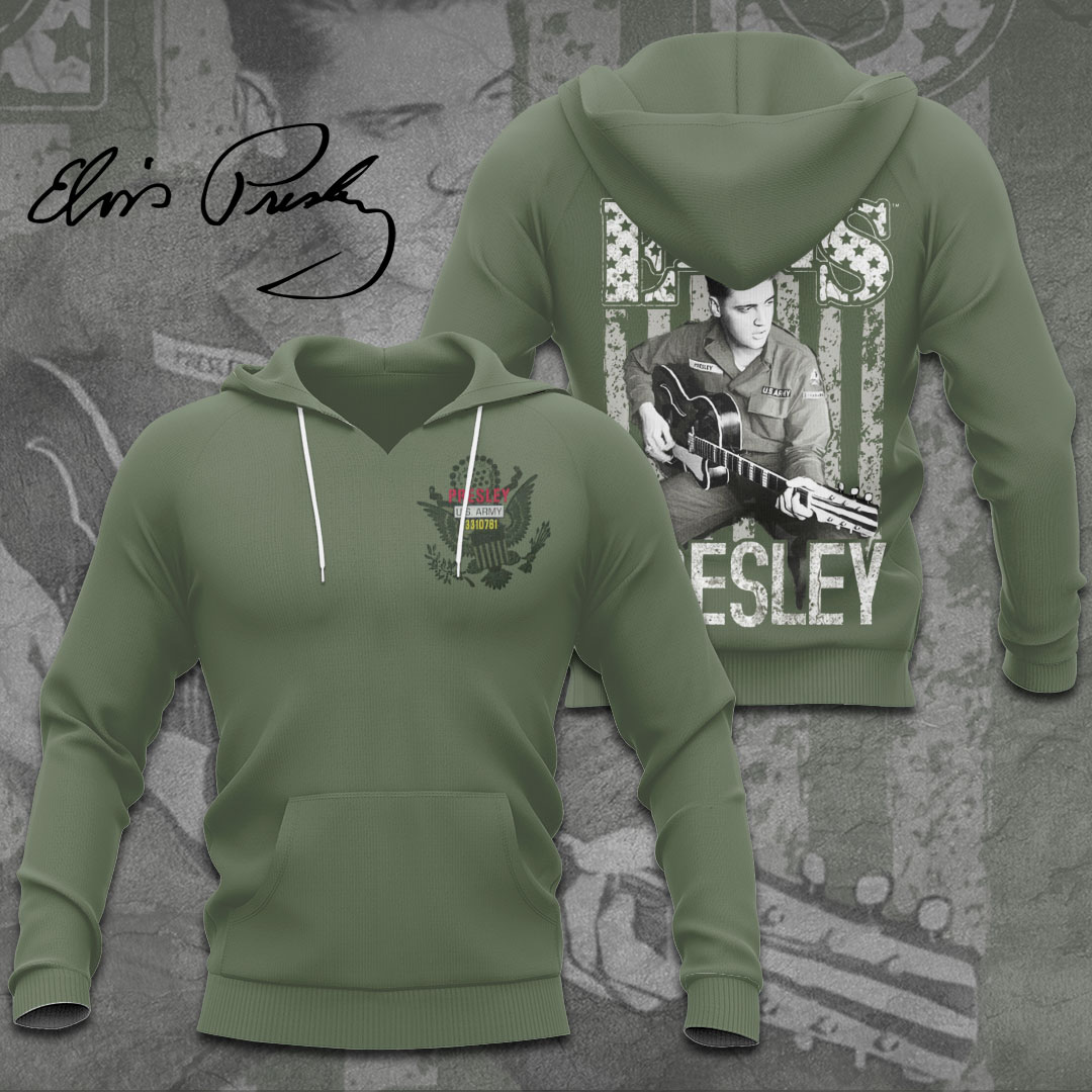 Elvis Presley Retro Mike Stoller Hoodie