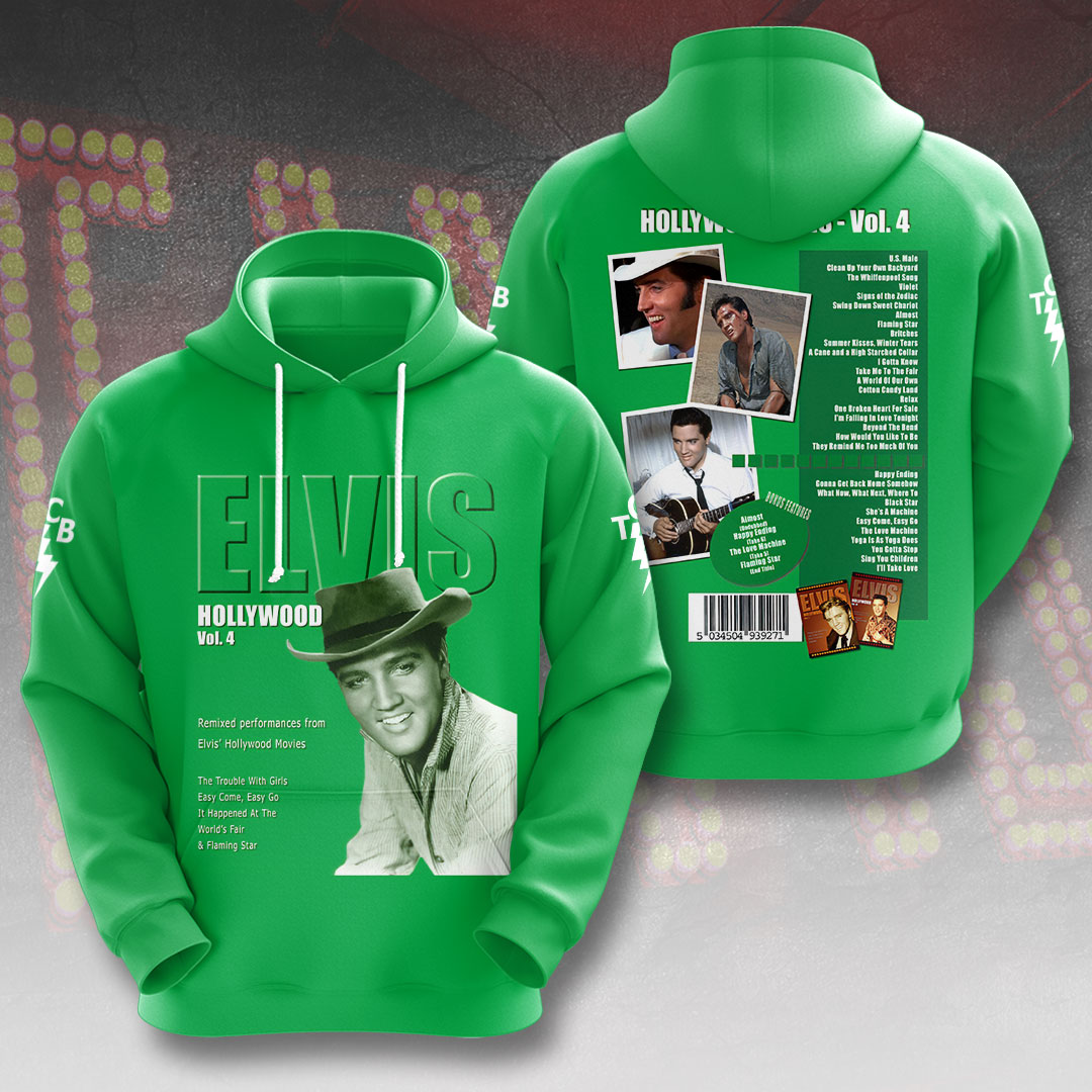 Elvis Presley Retro Hollywood Hoodie
