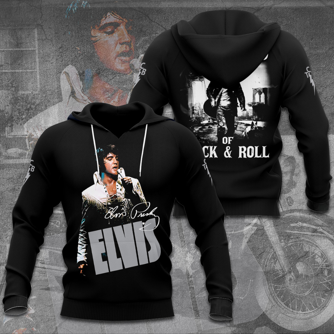 Elvis Presley Retro Tv Special Hoodie