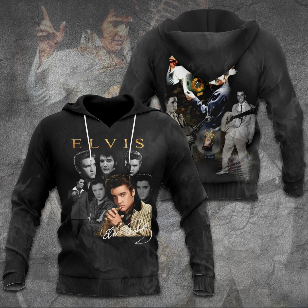 Elvis Presley Retro Jerry Leiber Hoodie
