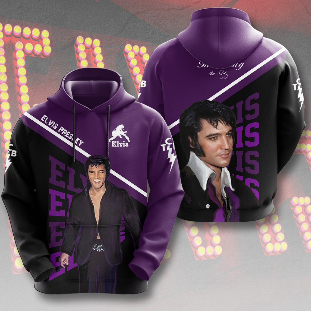 Elvis Presley Retro Era 1950S Hoodie