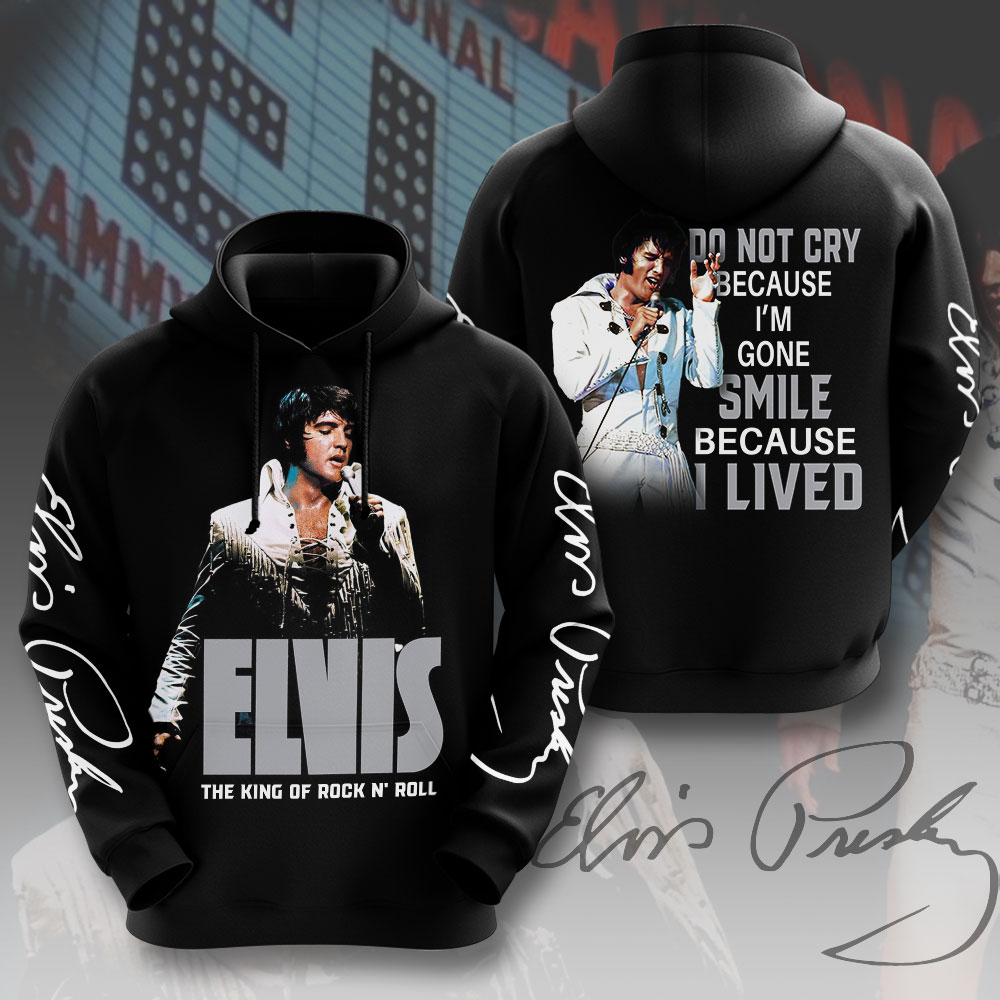 Elvis Presley Retro Graceland Tours Hoodie