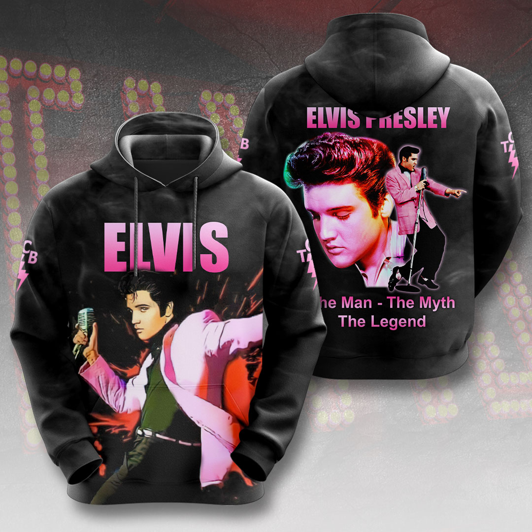 Elvis Presley Retro Multi-Platinum Hoodie