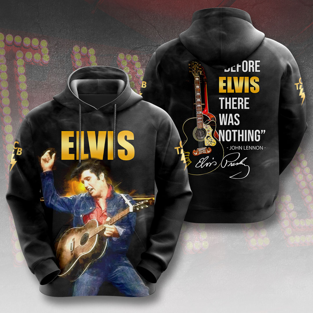 Elvis Presley Retro Idol Hoodie