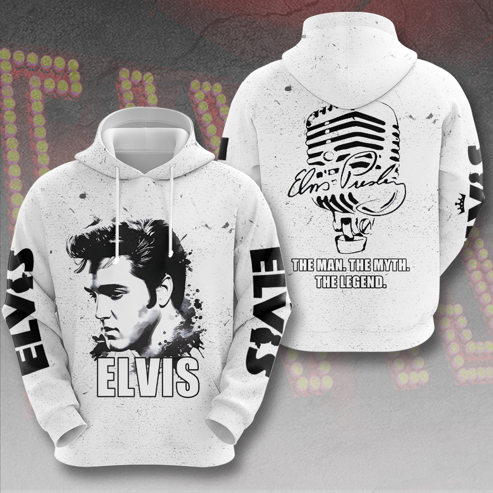 Elvis Presley Retro Elvis Costello Hoodie