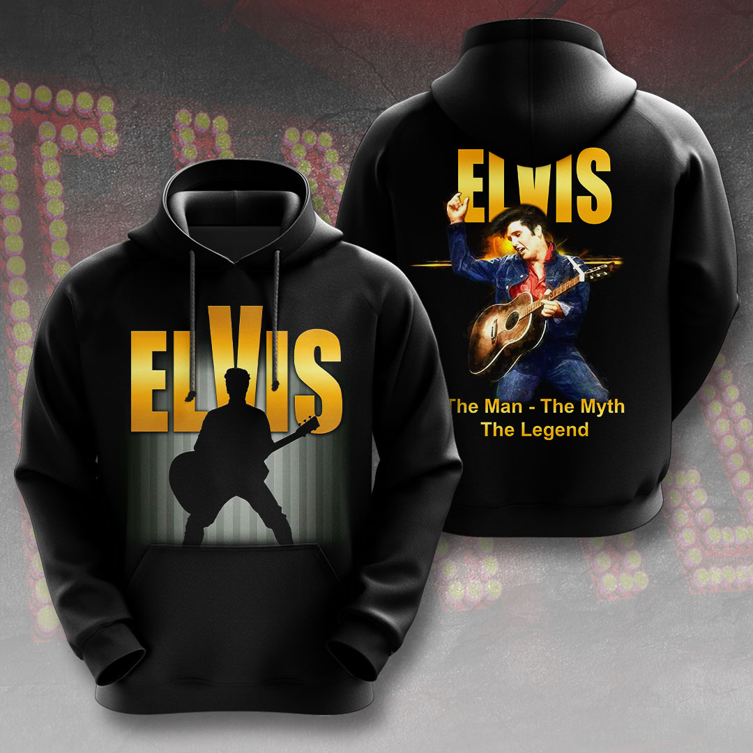 Elvis Presley Retro 1955 Sun Sessions Hoodie