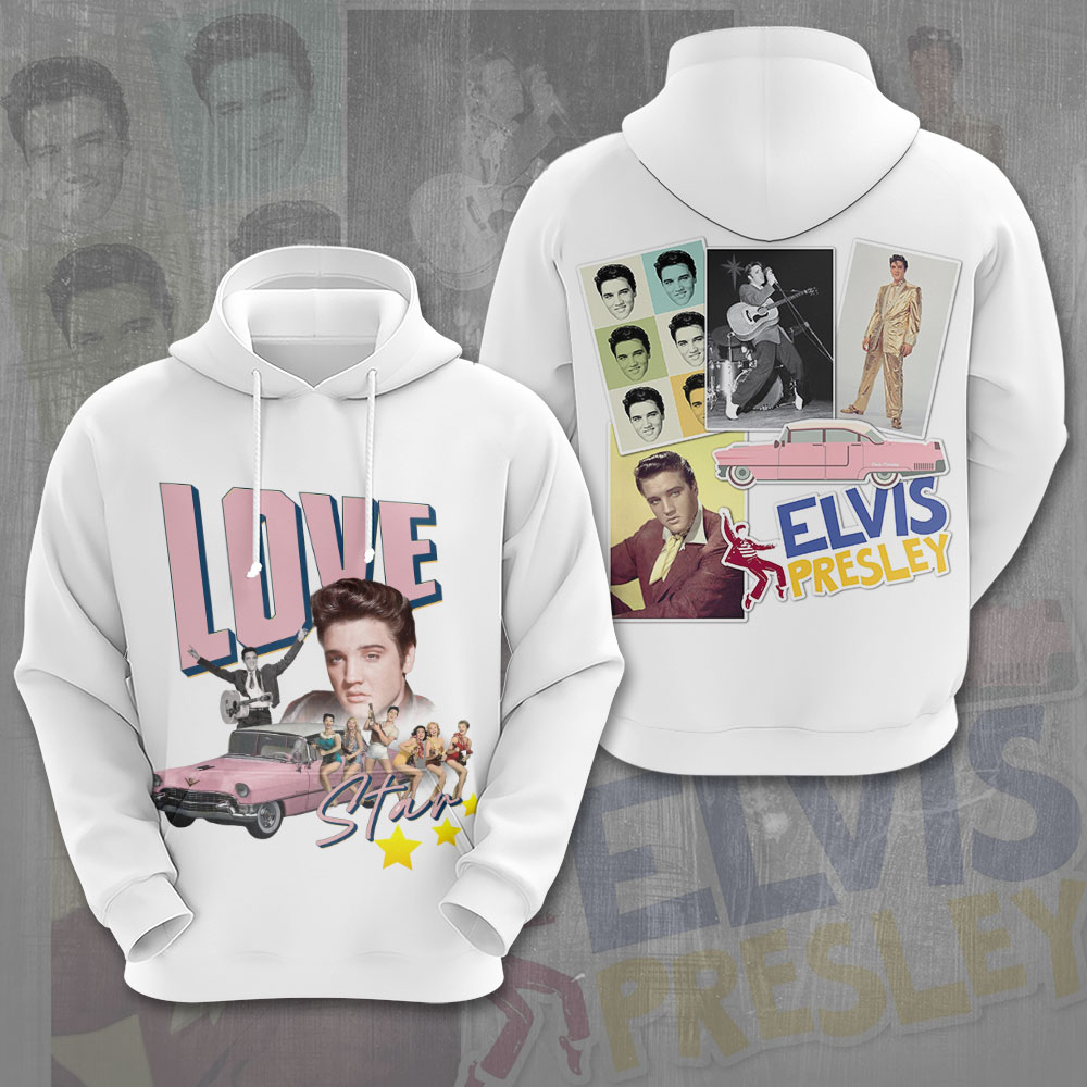 Elvis Presley Retro 1968 Comeback Special Hoodie