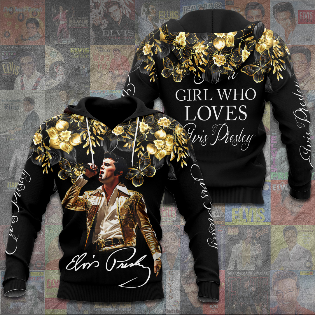 Elvis Presley Retro Album Hoodie