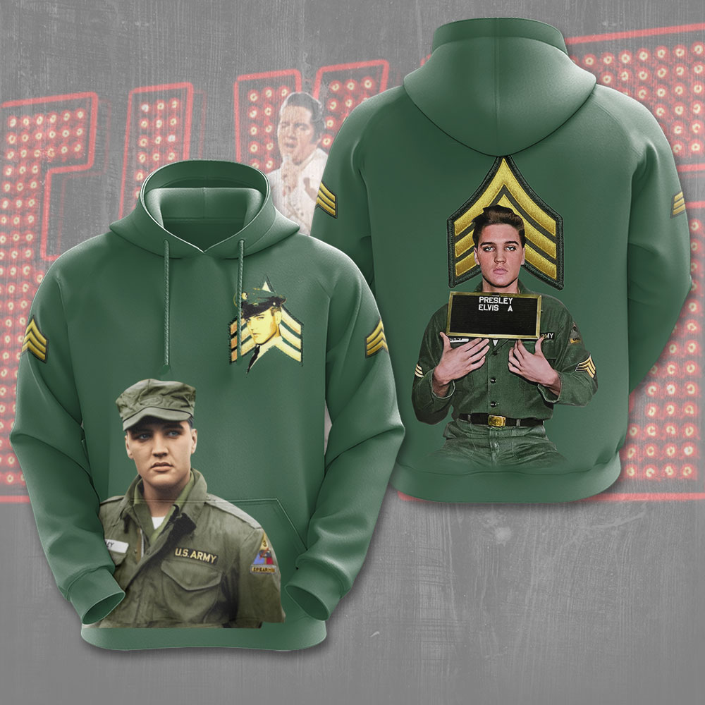 Elvis Presley Rock And Roll Memphis Hoodie