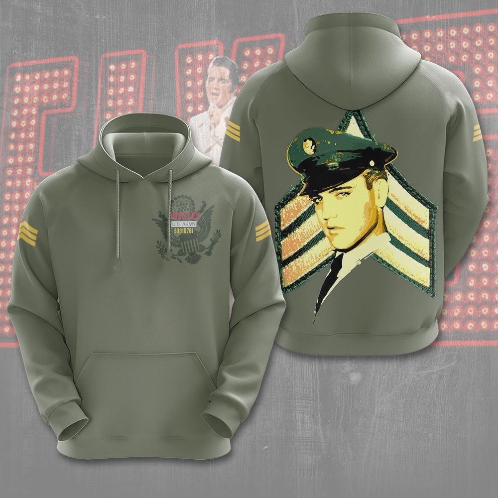 Elvis Presley Rock And Roll Rca Victor Hoodie