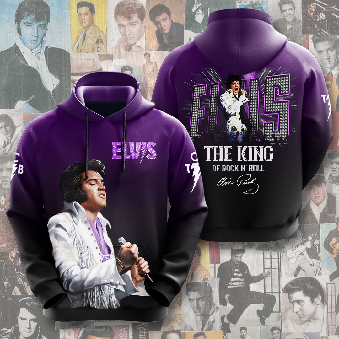 Elvis Presley Rock And Roll Hip-Shaking Hoodie