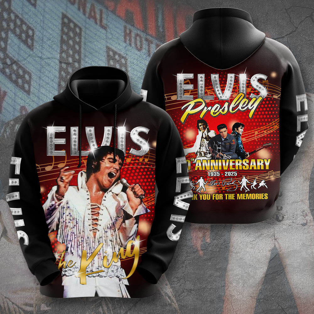 Elvis Presley Rock And Roll Heartbreak Hotel Hoodie