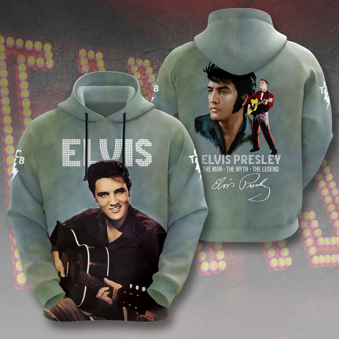 Elvis Presley Rock And Roll Gospel Hoodie