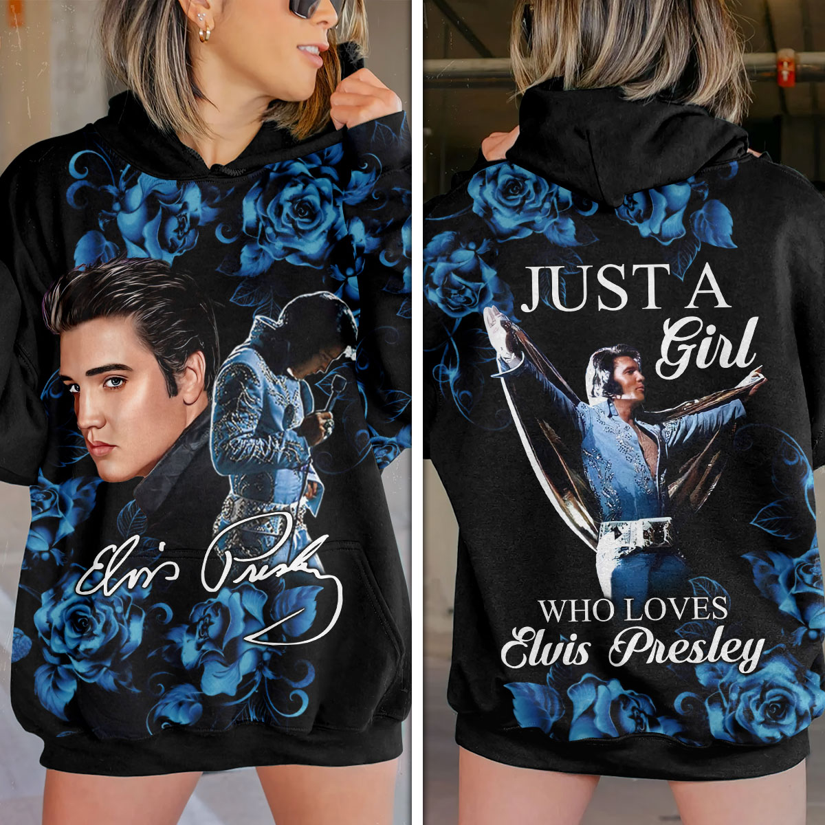 Elvis Presley Rock And Roll Otis Blackwell Hoodie