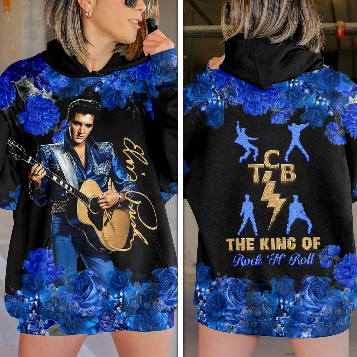 Elvis Presley Rock And Roll All Shook Up Hoodie