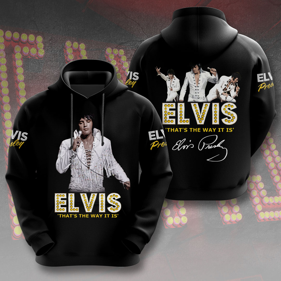 Elvis Presley Rock And Roll Scotty Moore Hoodie
