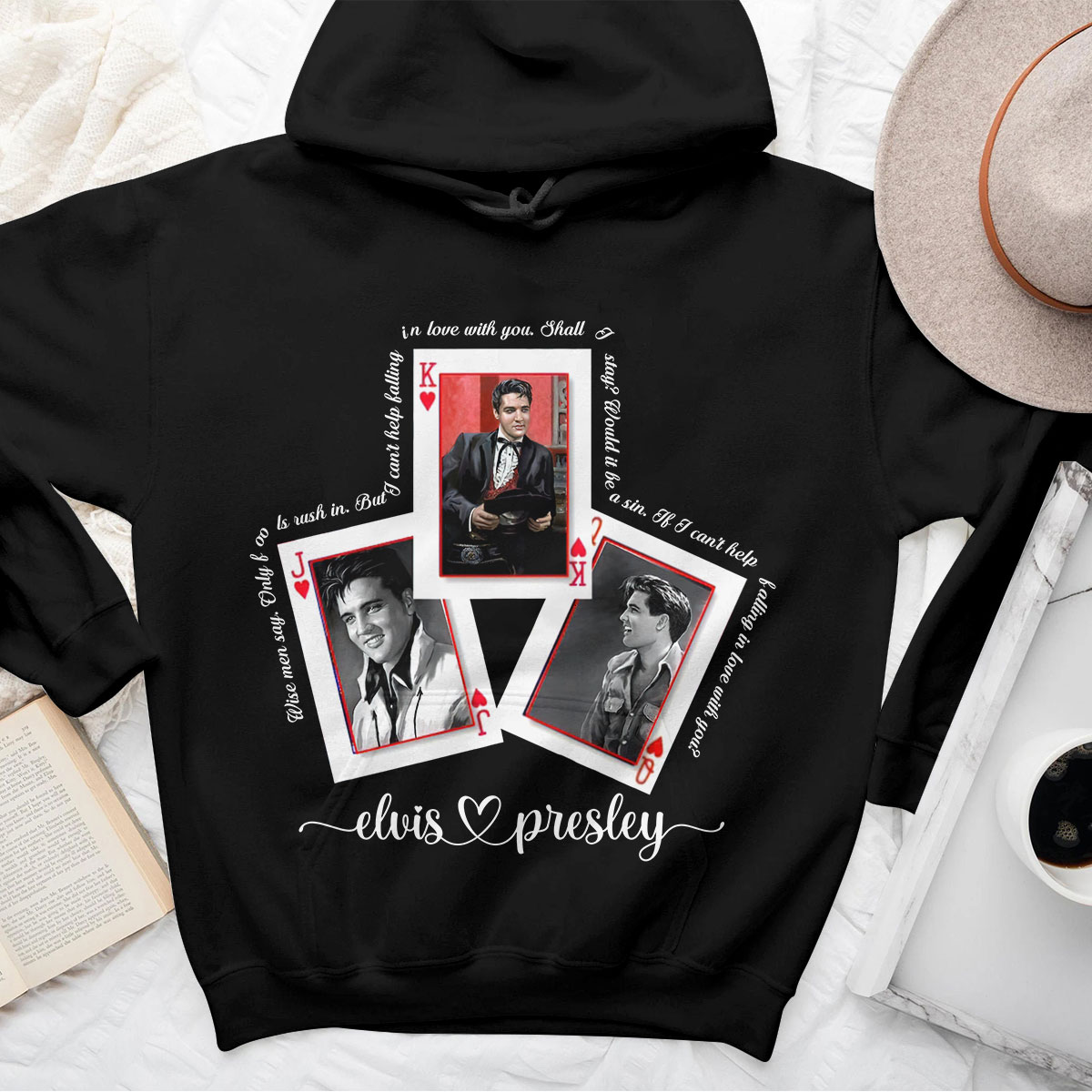 Elvis Presley Rock And Roll Love Me Hoodie