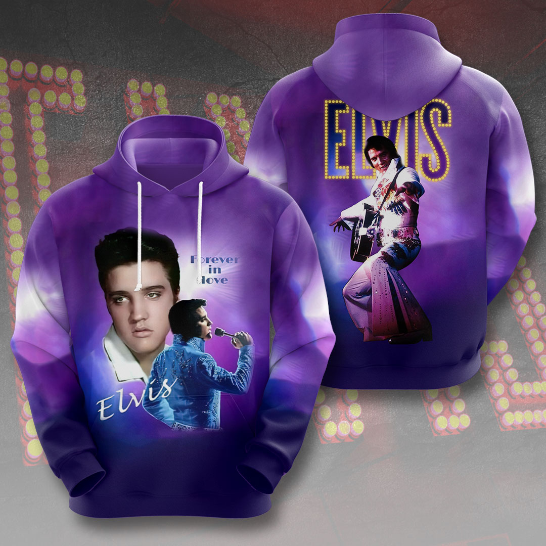 Elvis Presley Rock And Roll Mike Stoller Hoodie